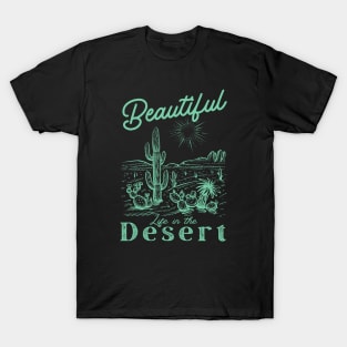 Van Life Camping Beautiful Desert T-Shirt